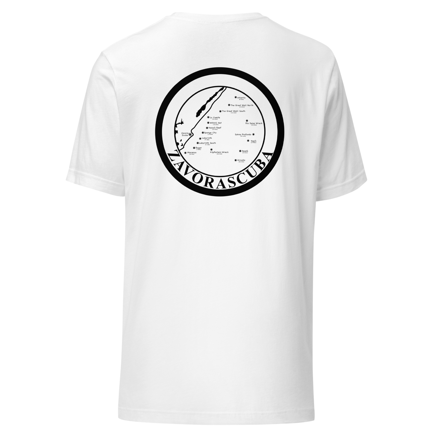 Zavora Map Shirt (White)